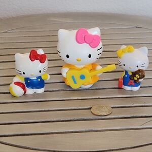 EUC VINTAGE/MODERN Mix LOT (3) HELLO KITTY & MIMMY Figures